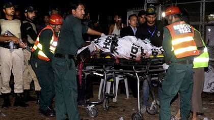 Atentado suicida en Pakistán