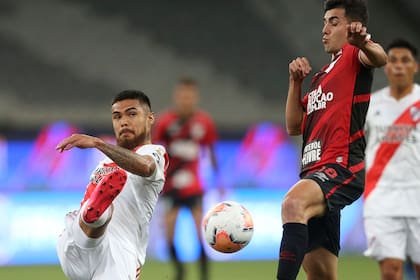 River jugó frente a San Pablo (2-2), Paranaense (1-1) y Palmeiras (2-0) en Brasil en la última Copa Libertadores