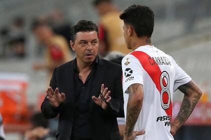 Marcelo Gallardo también se adapta al rival en función de los esquemas, aunque siempre trata de ser protagonista y de poner a los jugadores que están mejor; Carrascal y Bruno Zuculini, los últimos ejemplos