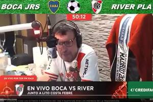 Atilio Costa Febre, sobre un jugador de Boca: “Todo un simio”