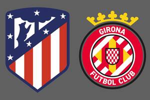 Atlético de Madrid venció por 3-1 a Girona como local en la Liga de España