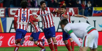 Atlético se quedó con el liderazgo solitario de la Liga