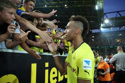 Aubameyang, la nueva sensación del Dortmund
