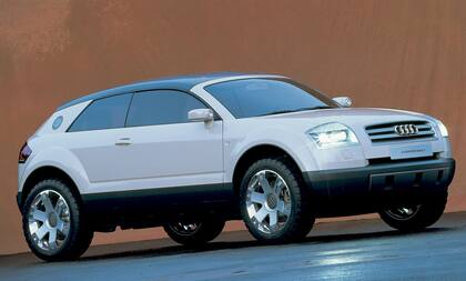 Audi Steppenwolf. Este hermoso concept de los cuatro anillos de 2001 adelantó que los SUV serían cada vez más “sport” y menos “utilitarios”