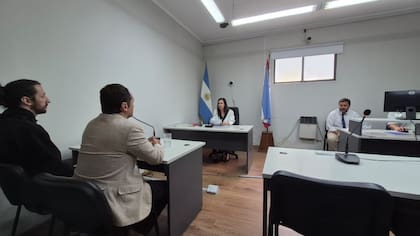 Audiencia en la que se dictó la prisión preventiva por 120 días para Pablo Laurta por el homicidio criminis causae del remisero Martín Palacio