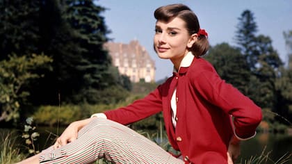 El famoso perfil izquierdo de Audrey, ya en Hollywood
