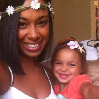 Audrey Nicole Loving y su hija