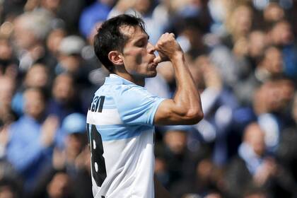 Augusto, el primo, actualmente jugando en Racing