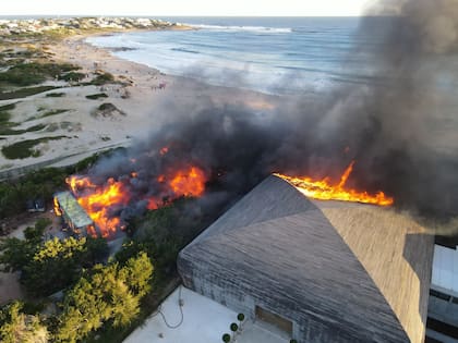 El incendio en La Susana mostro la eficacia de contar con una brigada de bomberos local