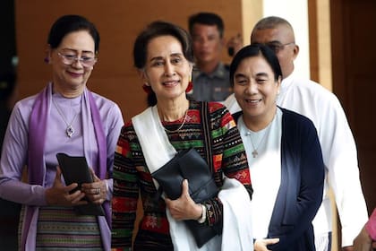 Aung San Suu Kyi había recibido críticas de la ONU