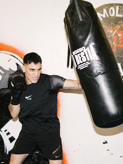 Aunque el boxeo está en sus genes, su familia nunca lo incentivó para que lo practicara (Foto: Instagram/@bonavena_franco)