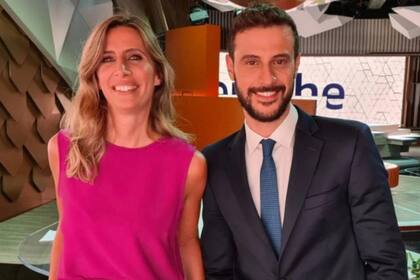 Aunque el rating no los acompañó, Luciana Geuna y Diego Leuco condujeron Telenoche con profesionalismo