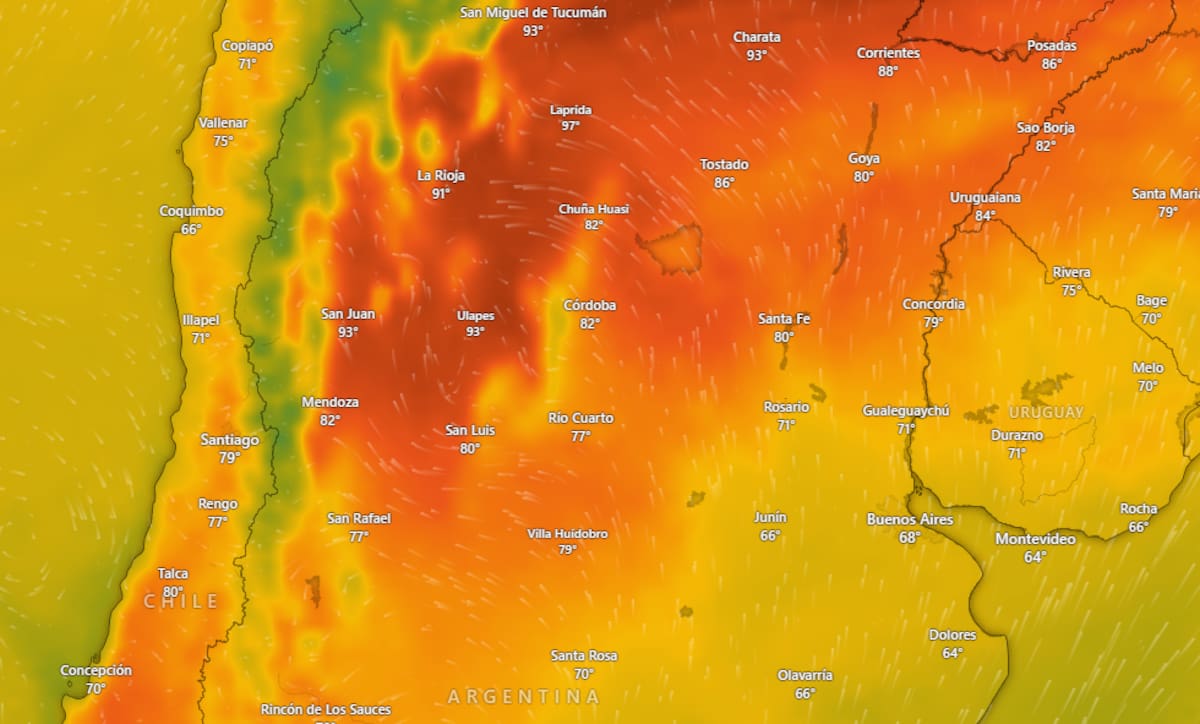 Queda brusca de temperatura e fortes rajadas de vento. como estará o tempo neste sábado na AMBA segundo SMN; Queda brusca de temperatura e fortes rajadas de vento. como estará o tempo neste sábado na AMBA segundo SMN;