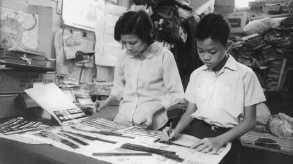 Aunque los fotógrafos eran Jimmy y su papá, la fotografía era un negocio familiar donde todos cumplían un rol