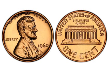 Aunque parezca increíble, algunas monedas de 1 centavo de 1960 también se encuentran entre las más valiosas (Imagen Diario US)