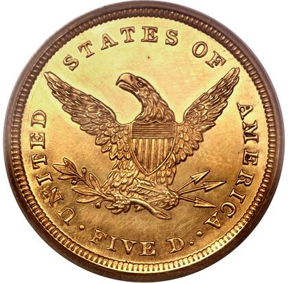 Aunque su valor nominal es de US$5, en el mercado de coleccionistas alcanza valores de cientos miles de dólares