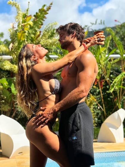 Aunque tuvieron una primera cita fallida, Barón decidió darle una segunda oportunidad a Palleiro y hoy llevan más de cuatro años en pareja y un hijo en común