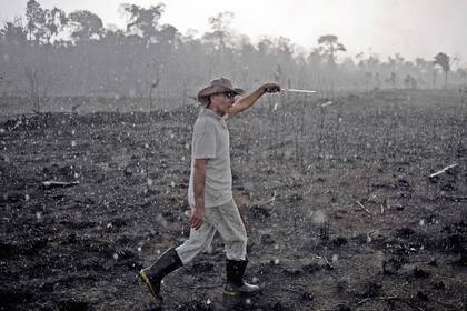 Aurelio Andrade, granjero del Amazonas