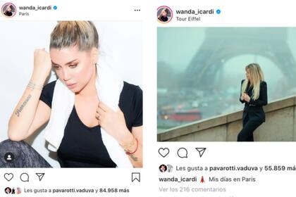 Aurellius suele ponerle like a las publicaciones de Wanda Nara