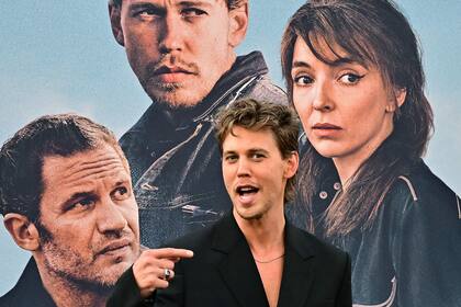 Austin Butler durante la premiere de Dune: parte dos