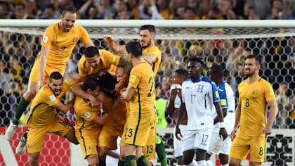 Australia celebró ante Honduras