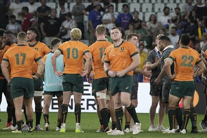 Australia se enfrentarán con Gales en el Mundial del rugby; ambos pueden ser el eventual adversario de los Pumas en los cuartos de final.