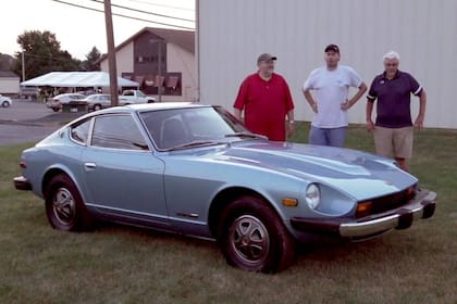 El Nissan Datsun 280Z modelo 1976 permaneció 44 años sin ser lavado