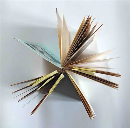 Autobiografía II. El imperio insular, de Victoria Ocampo, propiedad de Beatriz Sarlo, quien además ofrendó El arte de narrar