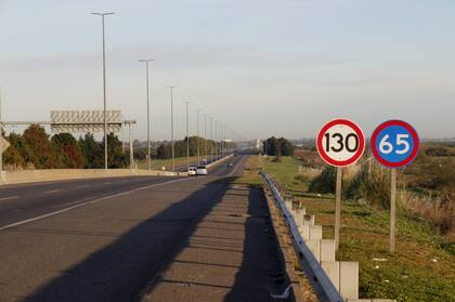 Autopista Buenos Aires-La Plata sin tránsito