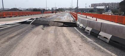 Autopistas colapsadas