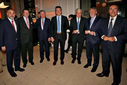 Autoridades de LA NACION, Banco Galicia y Agroindustria