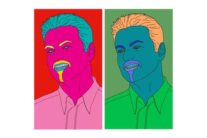 Autorretrato comisionado de Michael Craig Martin (George) vendido en línea por £ 175,000 / $ 240,975 / 212,625