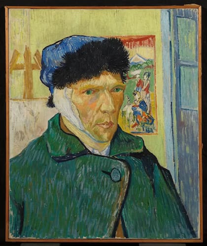 "Autorretrato con la oreja vendada" (1889), The Courtauld, Londres (Samuel Courtauld Trust)