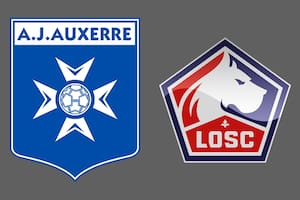 Auxerre y Lille disputaron uno de los encuentros de la jornada del fútbol francés