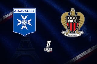 Auxerre venció por 2-1 a Nice, por la Liga de Francia 2025