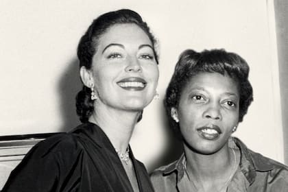 Ava Gardner y Mearene Jordan