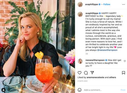 Ava Phillippe celebró a su mamá en su cumpleaños