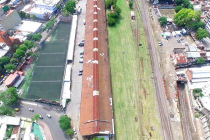 Vista en donde se realizarán las obras