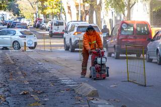Ensanchan los carriles de otra ciclovía de las más transitadas en el barrio de Palermo