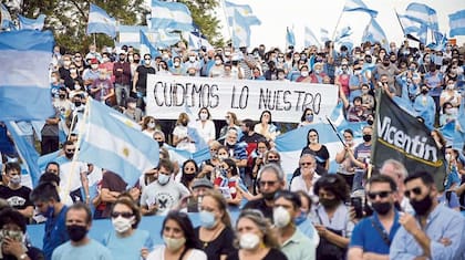 El sábado hubo fuertes protestas en todo el país en contra de la expropiación de Vicentin