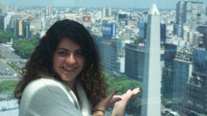 Avigail vivió en Buenos Aires por 6 meses