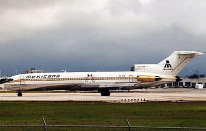 Avión Boeing 727, similar al vuelo 940 (Wikipedia)