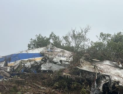 Avión de Satena que cayó en Catatumbo. Fuente: El Tiempo