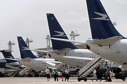 Aviones de Aerolíneas Argentinas
