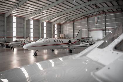 Aviones privados en Punta del Este
