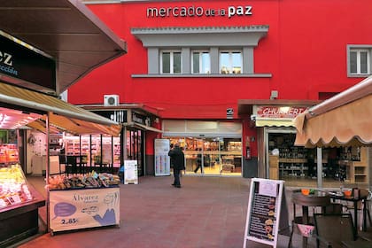 El Mercado de la Paz, una de las visitas que más disfrutó la primera dama. 