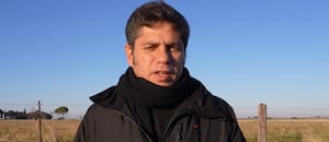 Kicillof hizo un video en una zona fría para criticar el recorte de subsidios que impulsó Milei