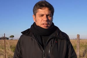 Kicillof hizo un video en una zona fría para criticar el recorte de subsidios que impulsó Milei