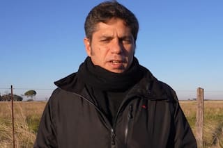 Kicillof hizo un video en una zona fría para criticar el recorte de subsidios que impulsó Milei