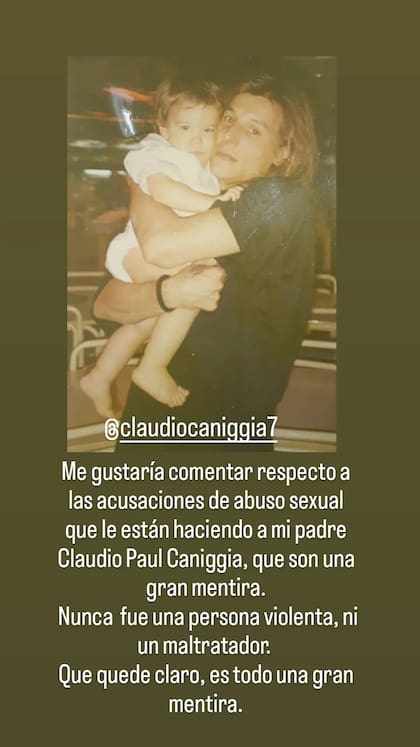 Axel Caniggia defendió a Claudio Paul en sus redes